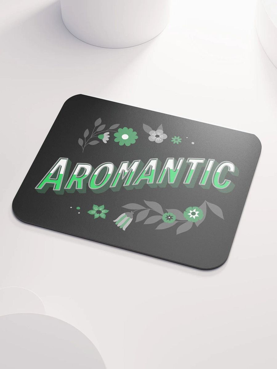 Floral Aromantic Mouse Pad product image (3)