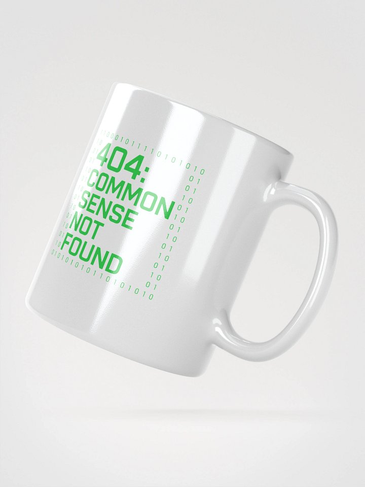 Funny 404 Error Mug | Programmer Gift & Tech Humor Cup product image (2)