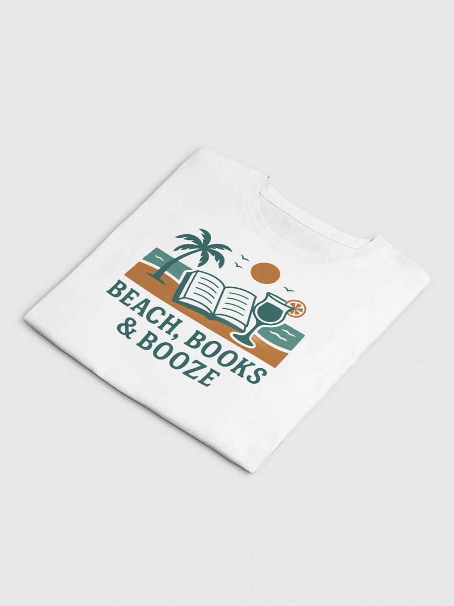 Boozy Book Club Beach Day Crop Top product image (10)