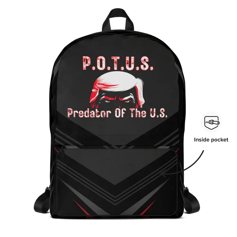 Resistor, POTUS w/ Image, Black Backpack product image (5)