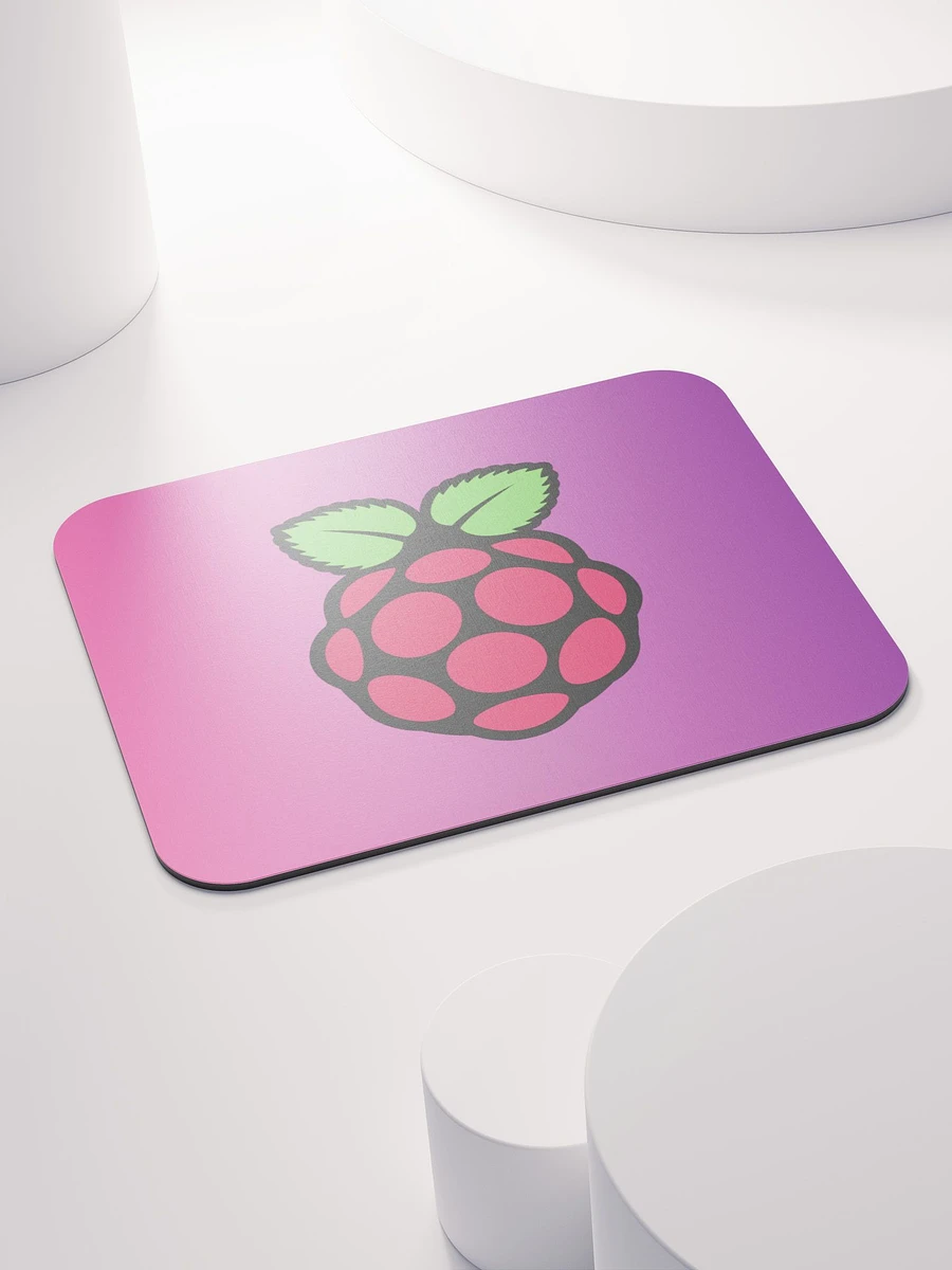 Mouse Pad with Raspberry Pi Icon (Gradient Version) product image (5)