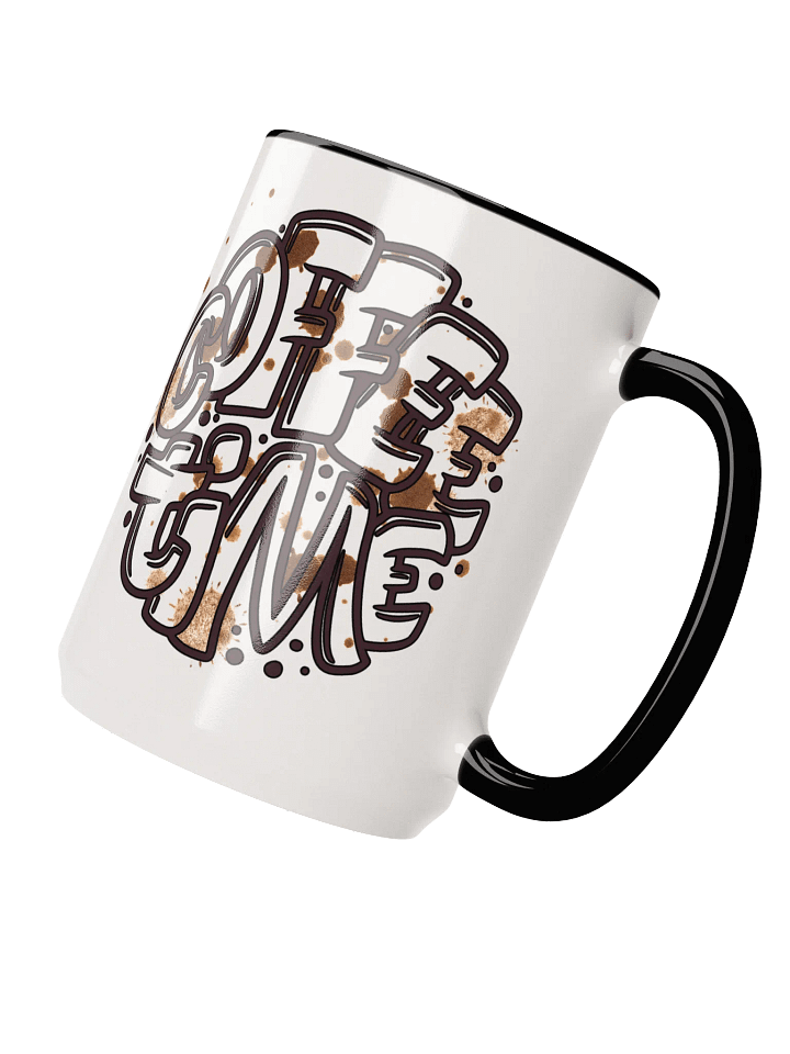 Playful COFFEE TIME Ceramic Mug product image (2)