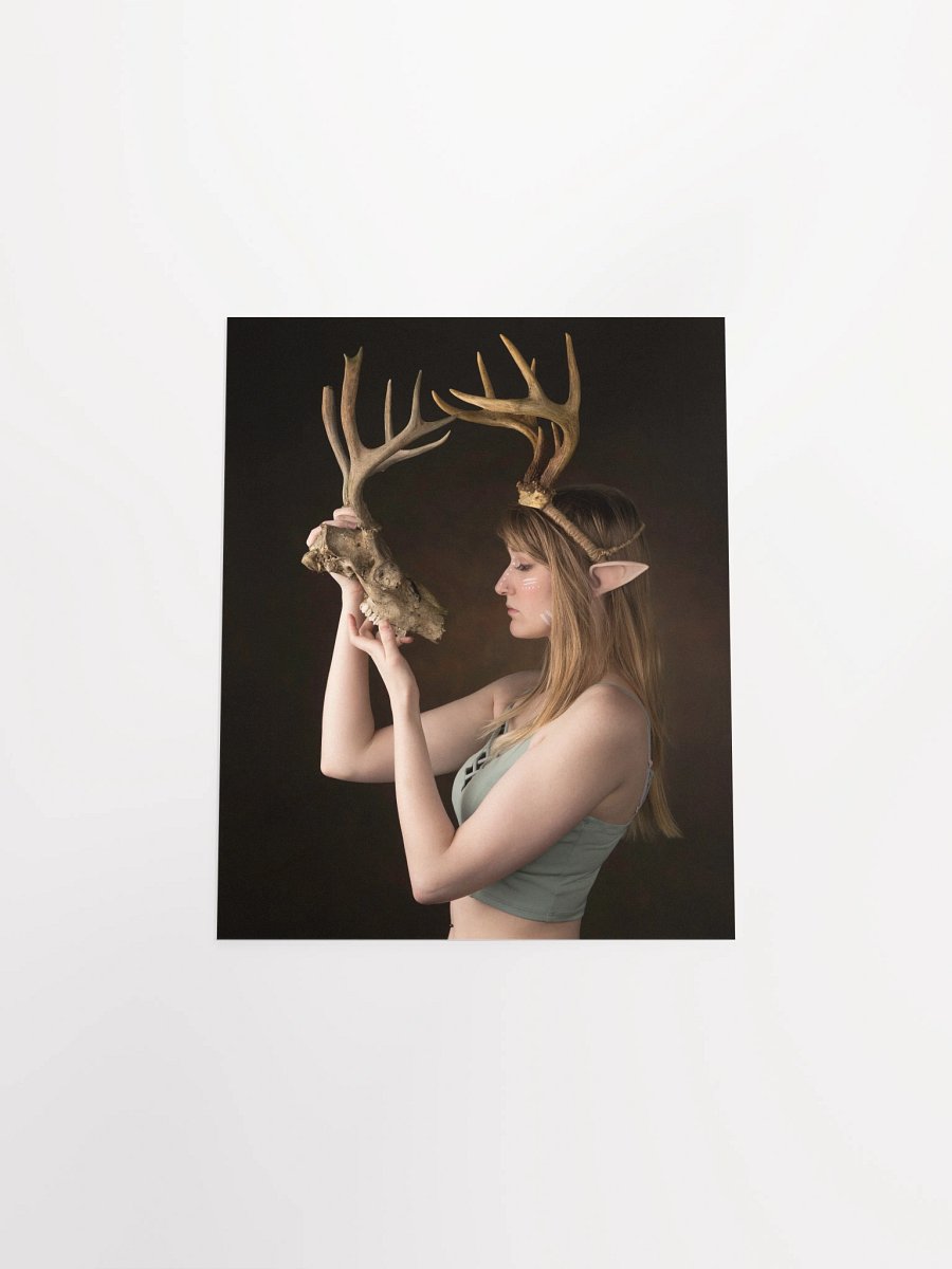 "Woodland Creature Sorrow" Ft. LindC3PO - 8x10 Matte Print product image (5)