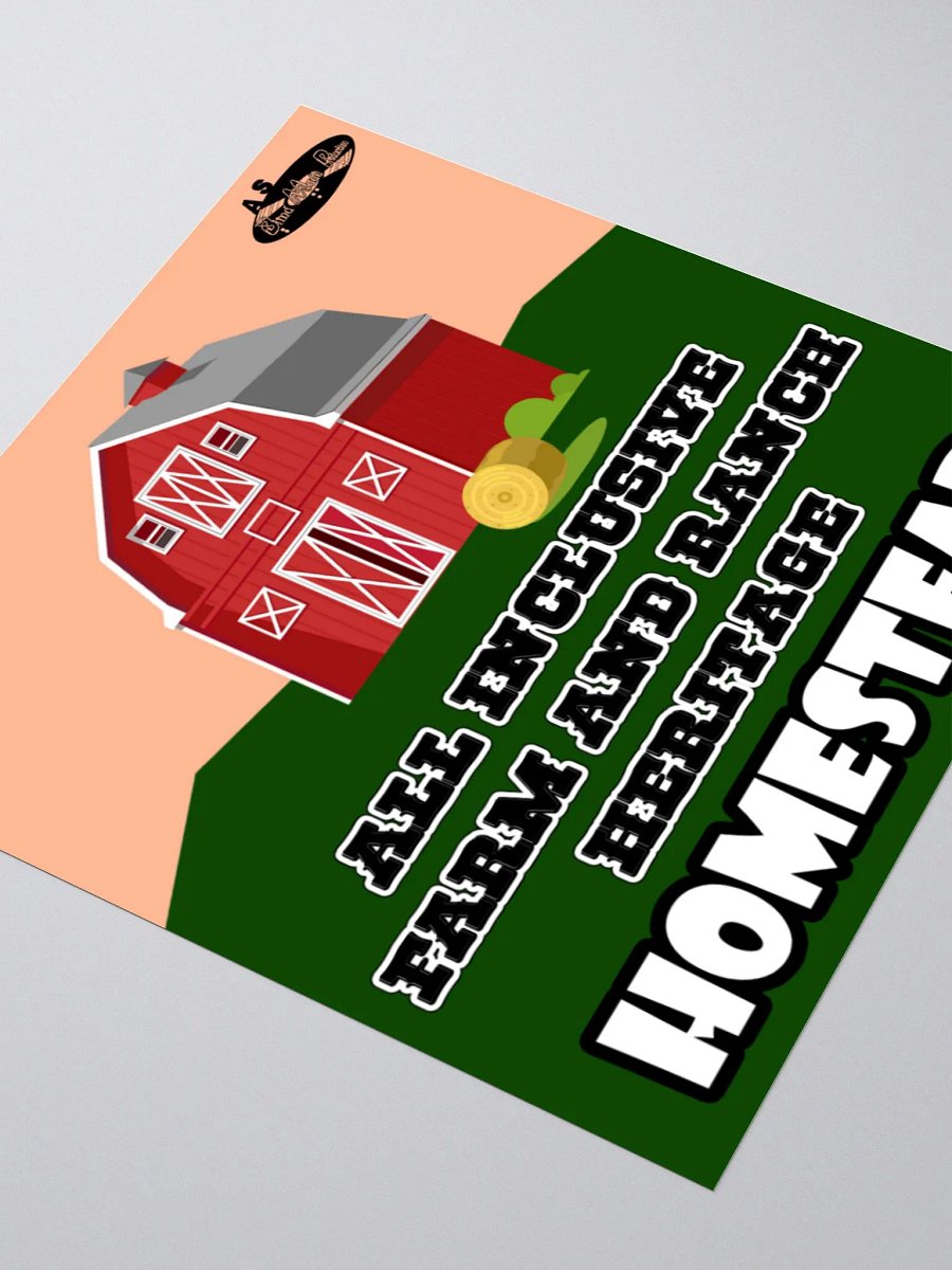 ALL INCLUSIVE FARM & RANCH HERITAGE HOMESTEAD STICKER product image (9)