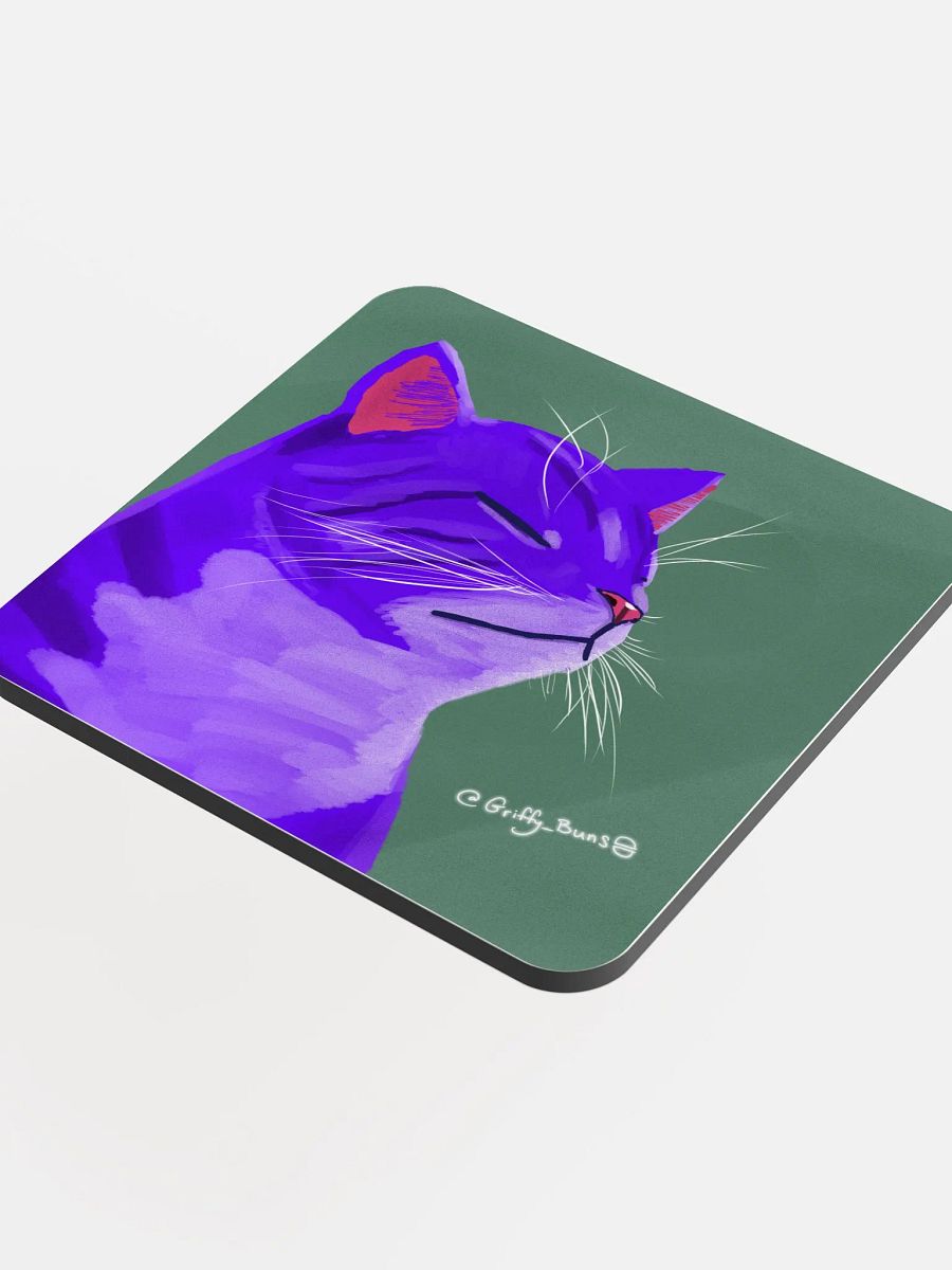 Grape Cat Coaster product image (4)