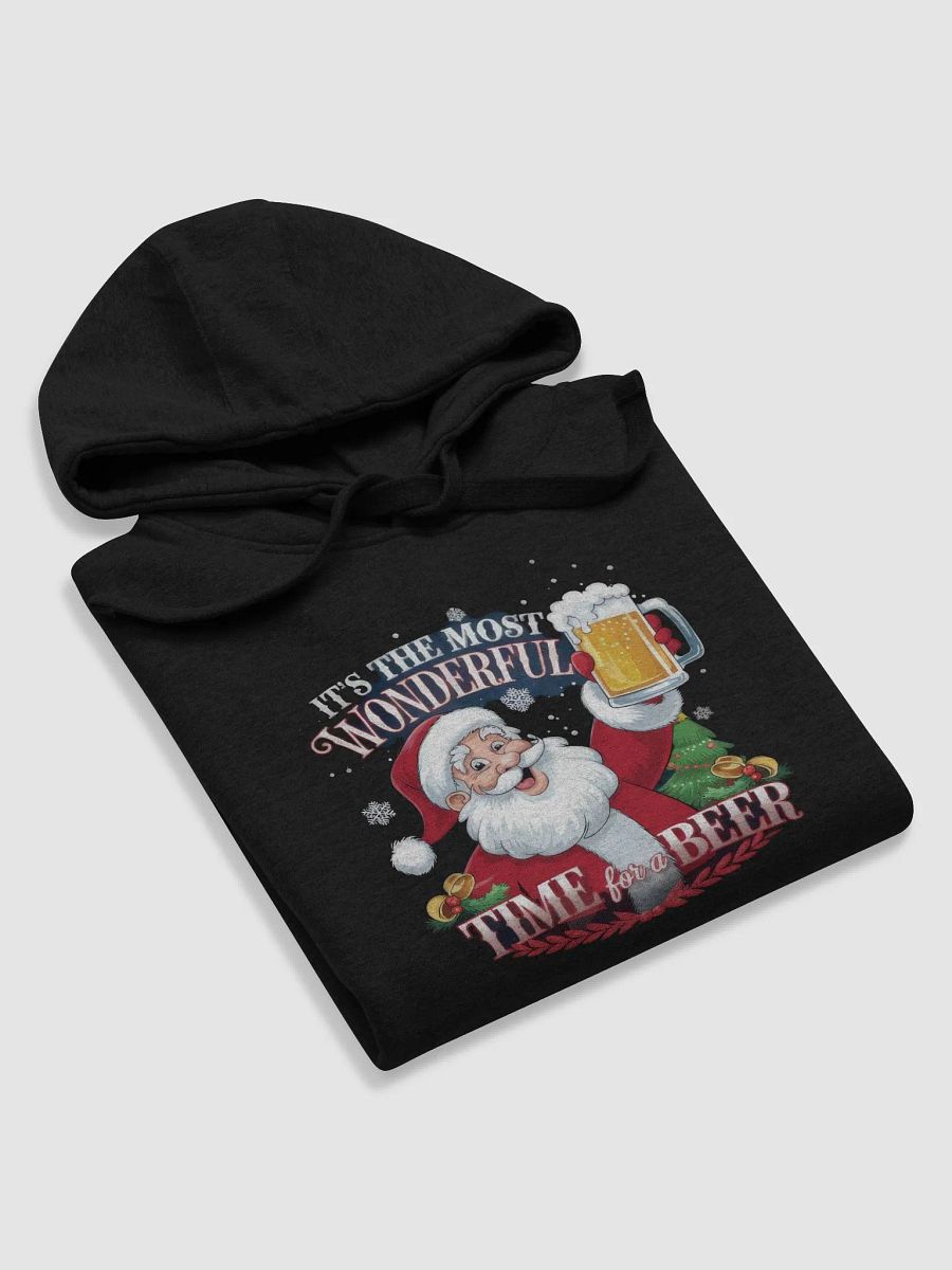Santa’s Holiday Cheers Cotton Heritage Unisex Premium Hoodie product image (5)