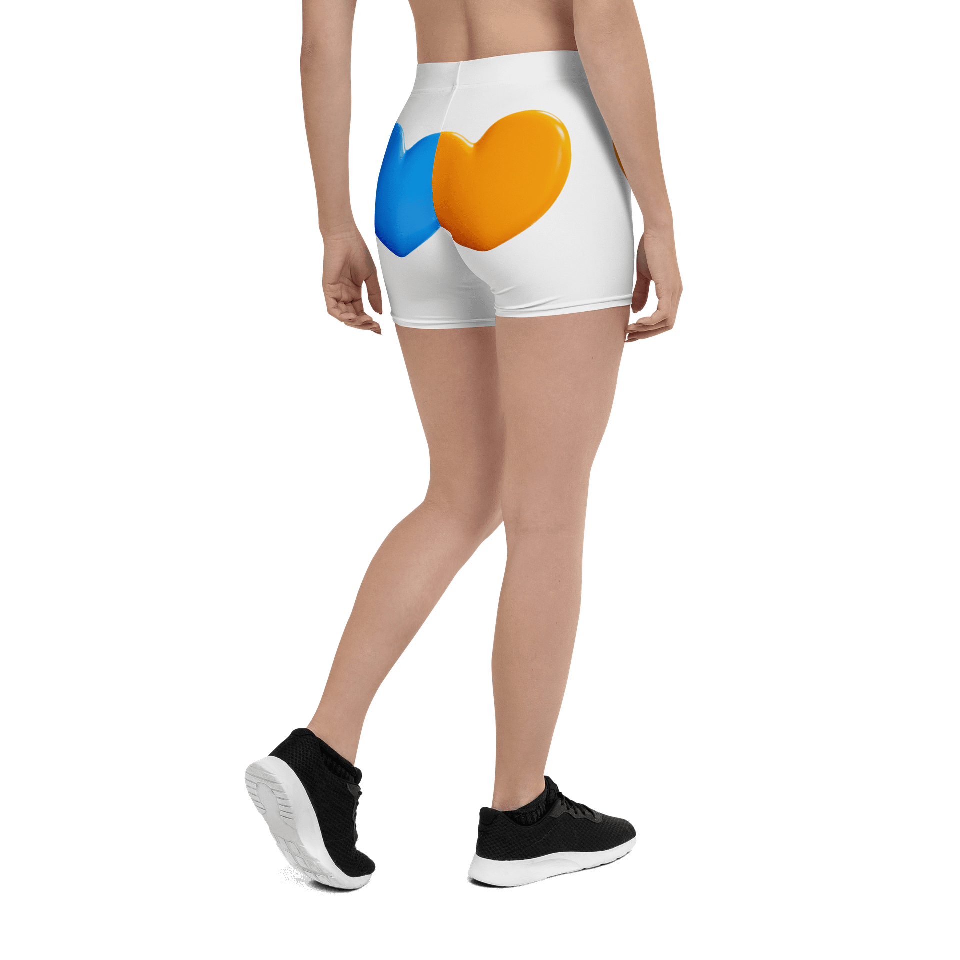 Vibrant Heartbeat All-Over Shorts product image (2)