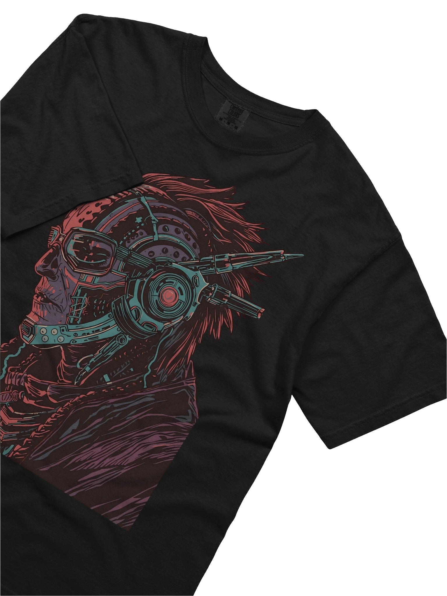 Cyberpunk Rider Heavyweight T-Shirt product image (2)