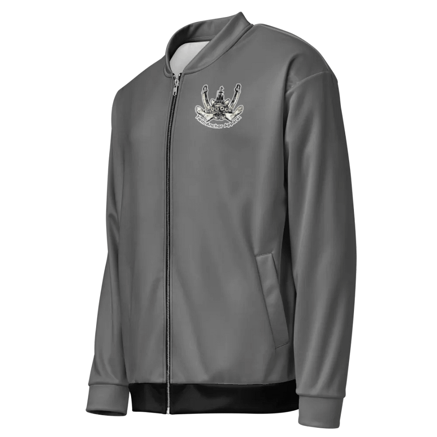 Twin Anchor Titan tug Gray Bomber Jacket product image (12)