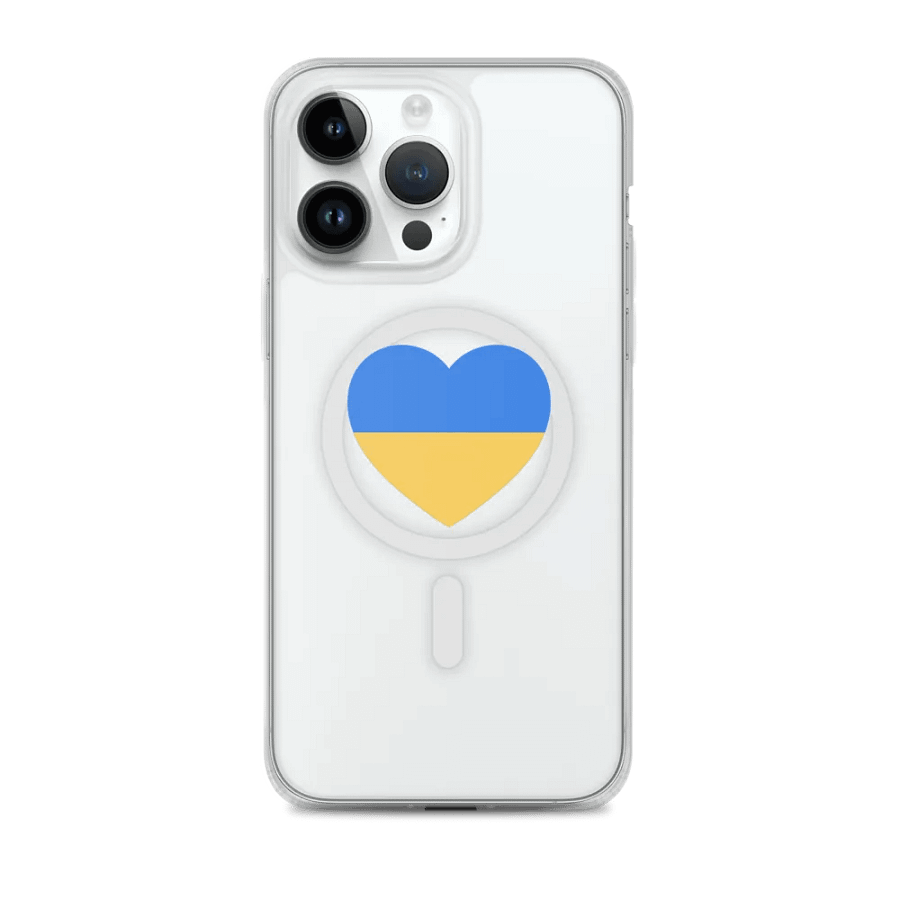 DuoTone Heart MagSafe® Clear Case product image (2)