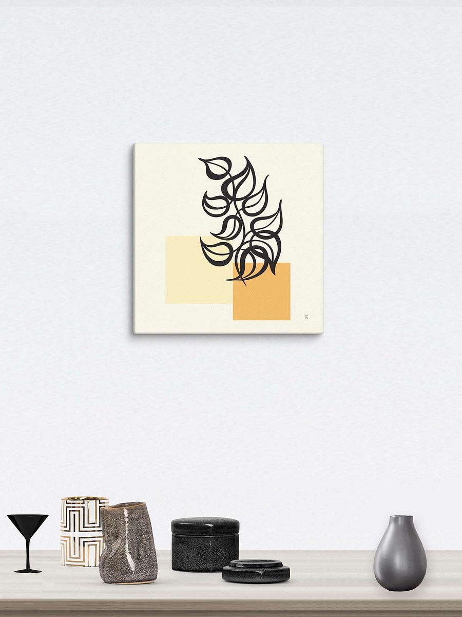 Organic Lines Canvas Print - Abstract Image No. 2 product image (3)