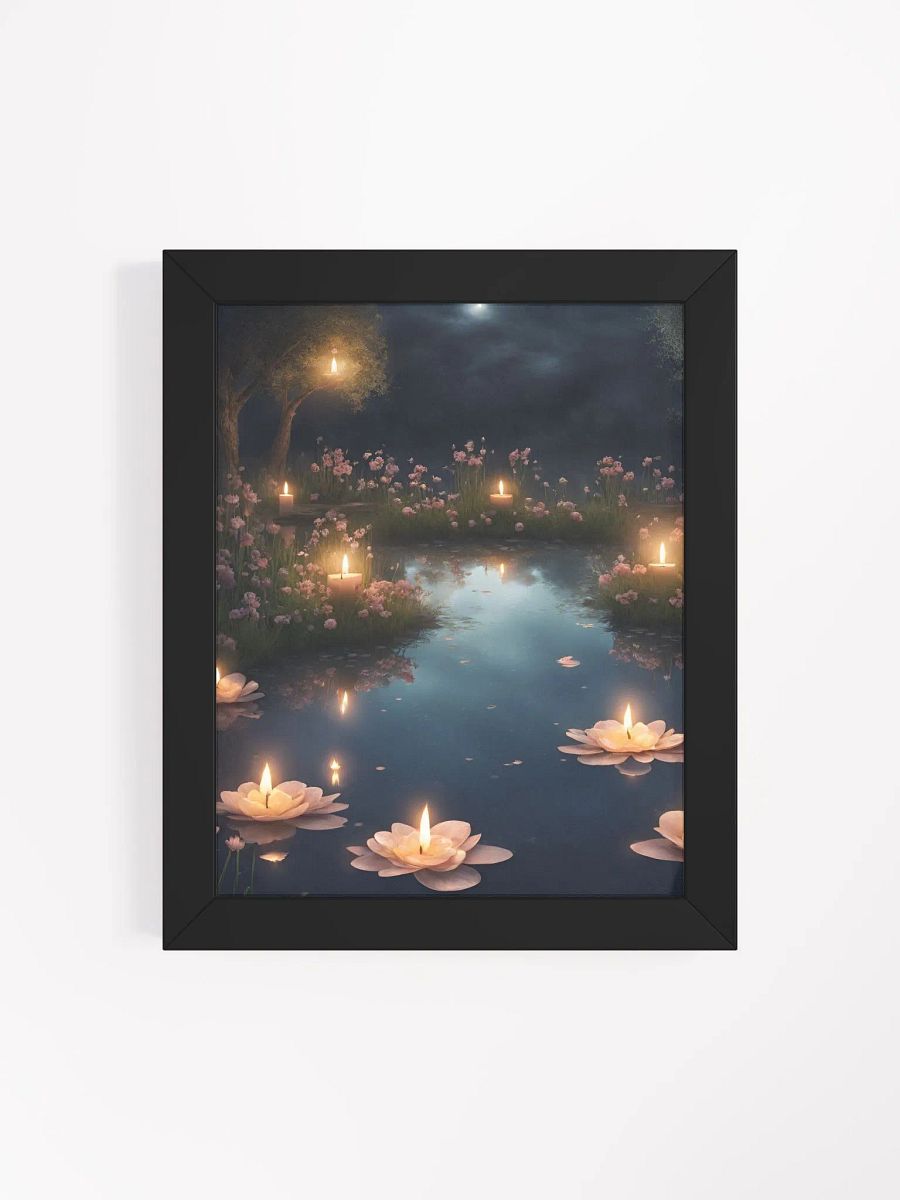 Floating Votives Framed Art product image (21)