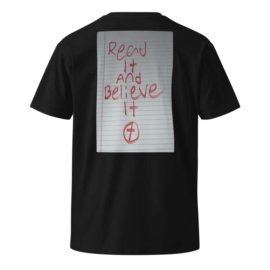 YF "GOD LOVES YOU" WRITTEN T-SHIRT product image (7)
