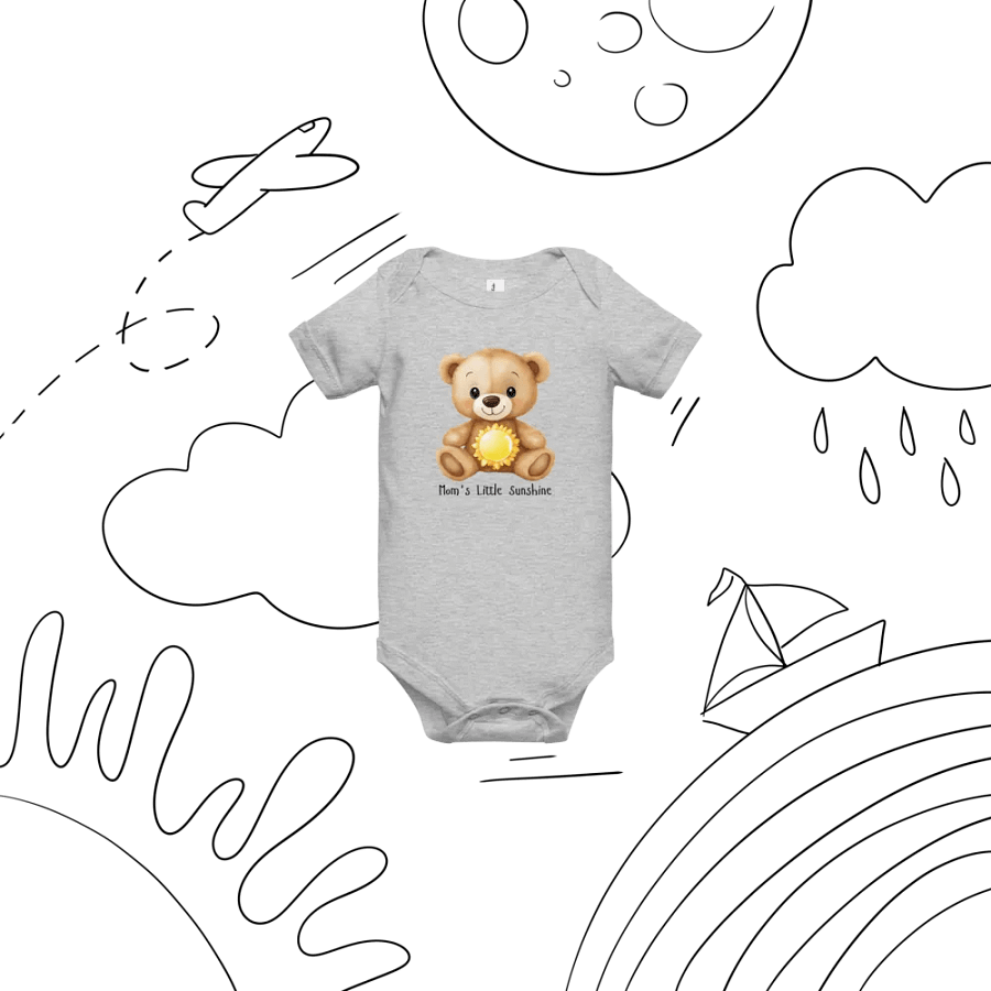 Sunshine Teddy Baby Onesie product image (21)