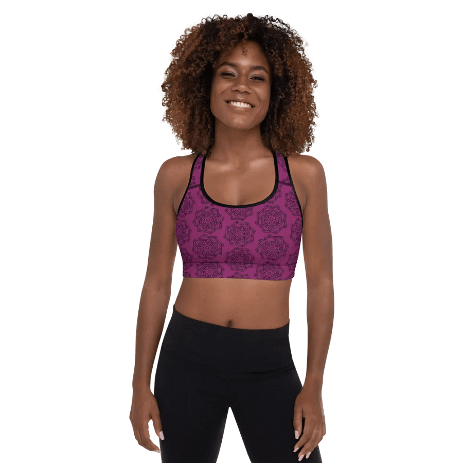 Starry Symmetry Padded Sports Bra product image (2)