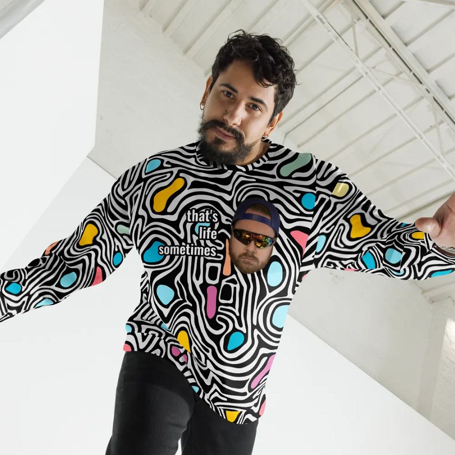 that's life sometimes crew neck sweater v2 product image (3)