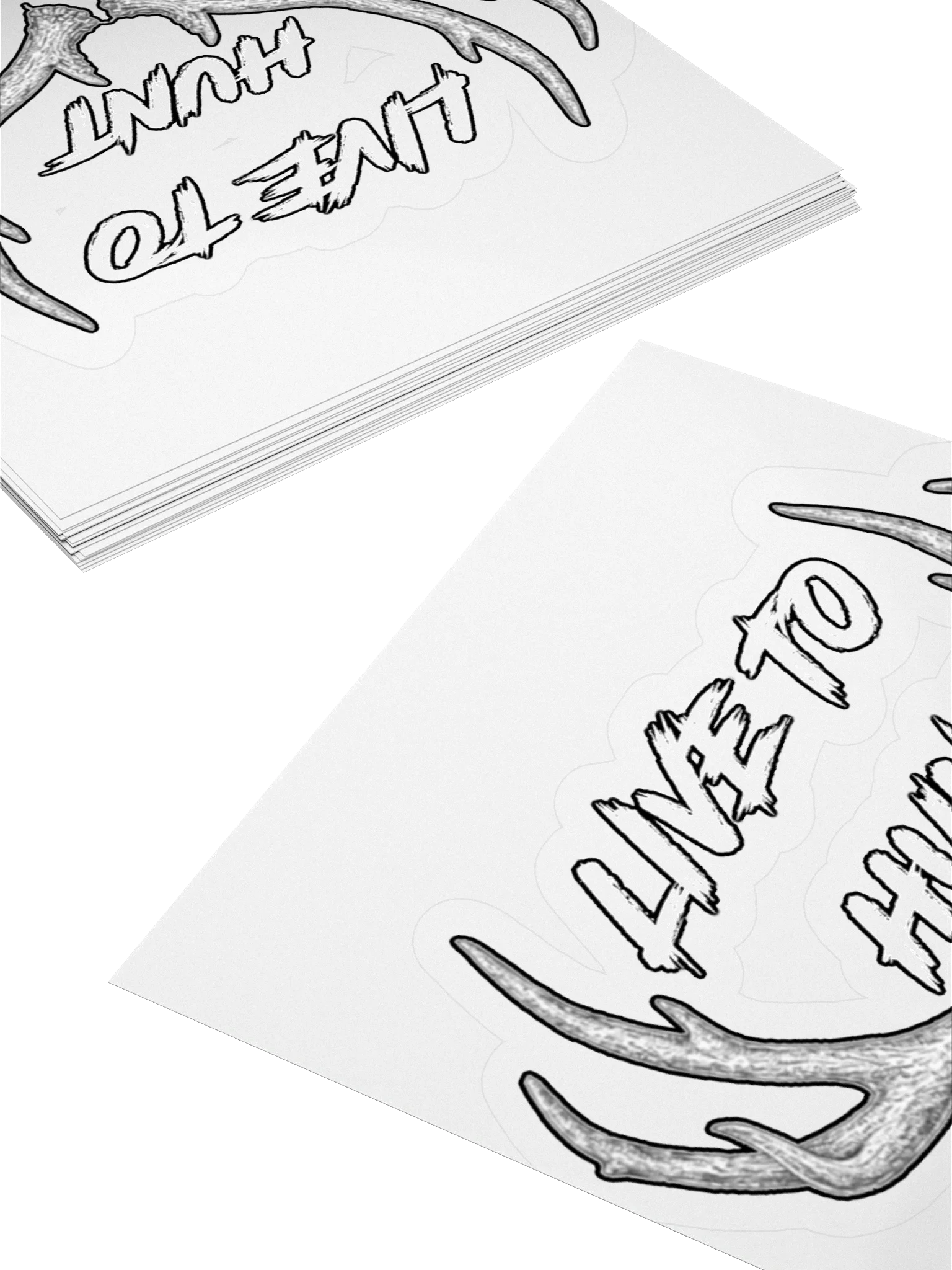 Live To Hunt Sticker product image (10)