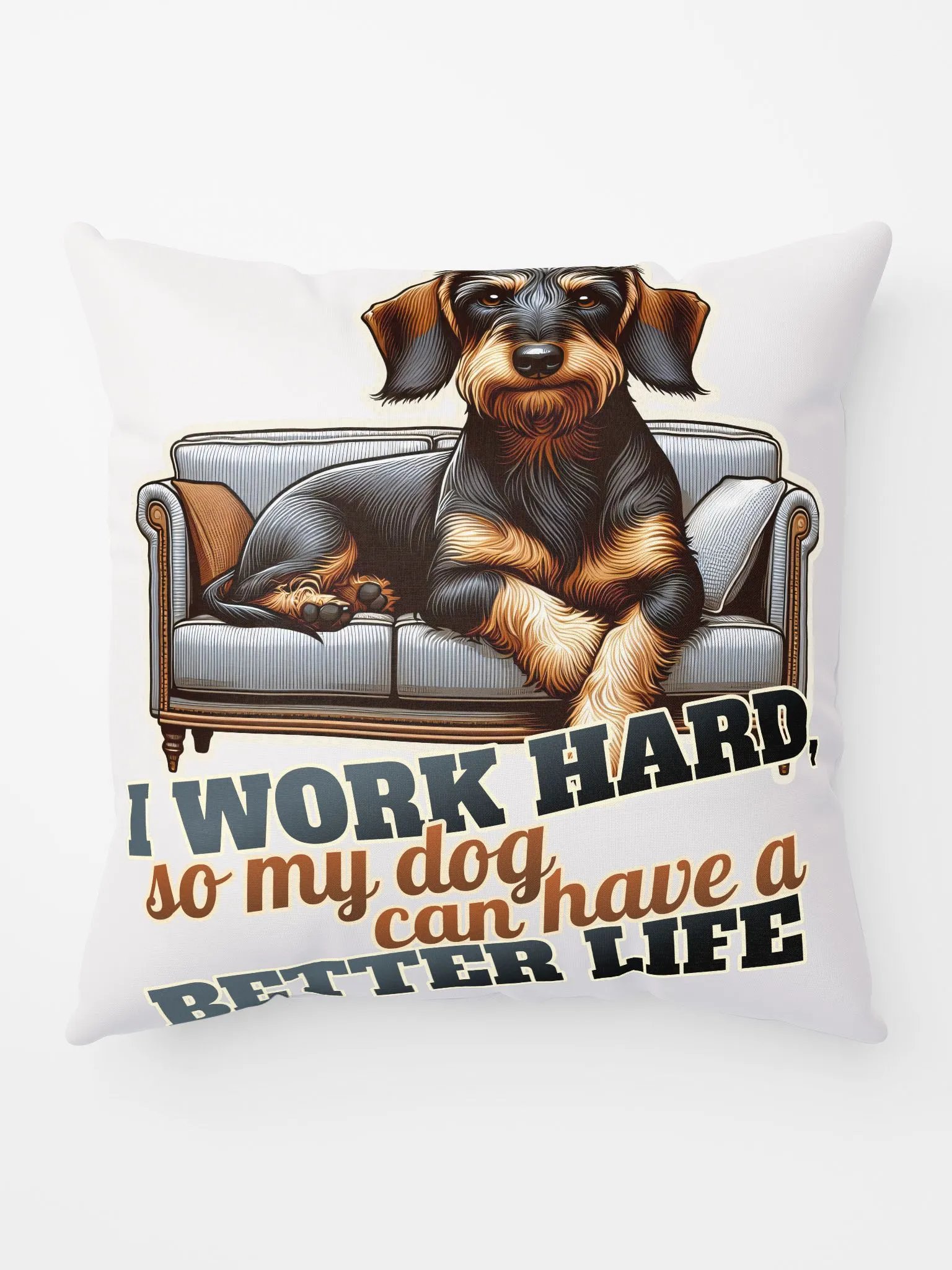Work Hard – Dachshund product image (5)