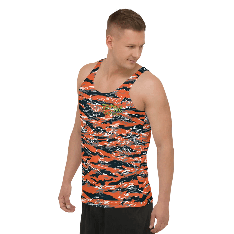 Tiger Camo Sublimated Tank Top product image (9)