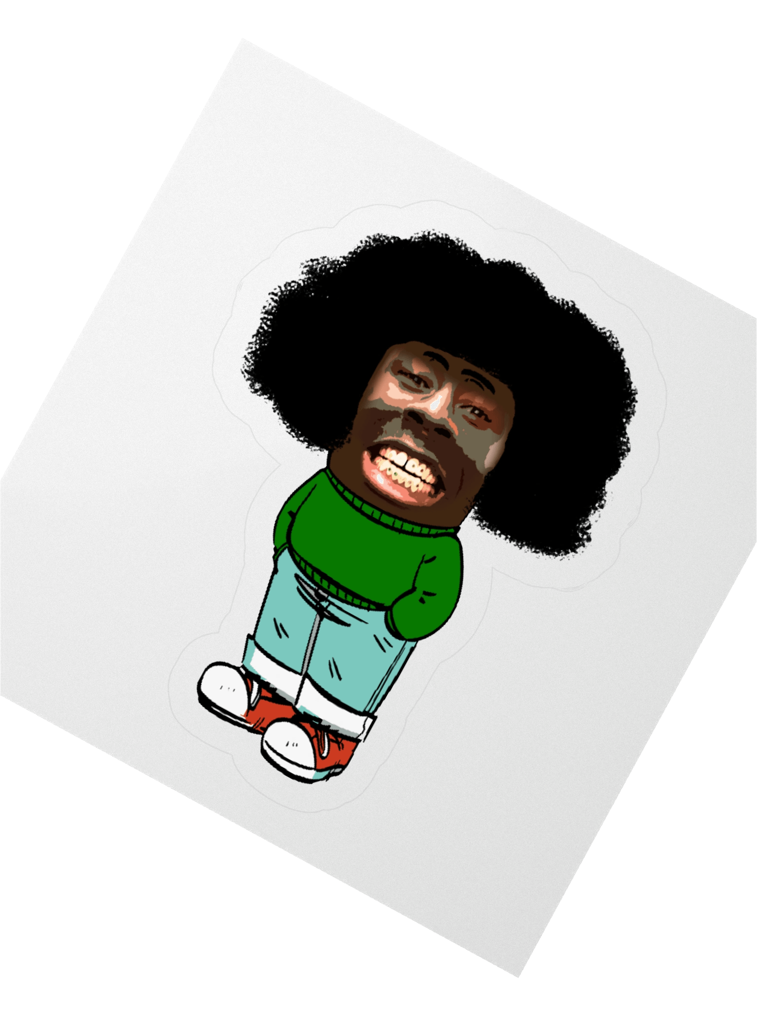 That Chill Guy Tyler the Creator – Chill Guy Meme Sticker product image (2)