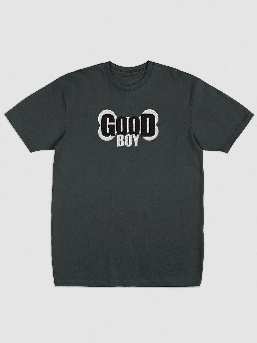 The 'Good Boy wordmark' Embroidered T-Shirt product image (1)