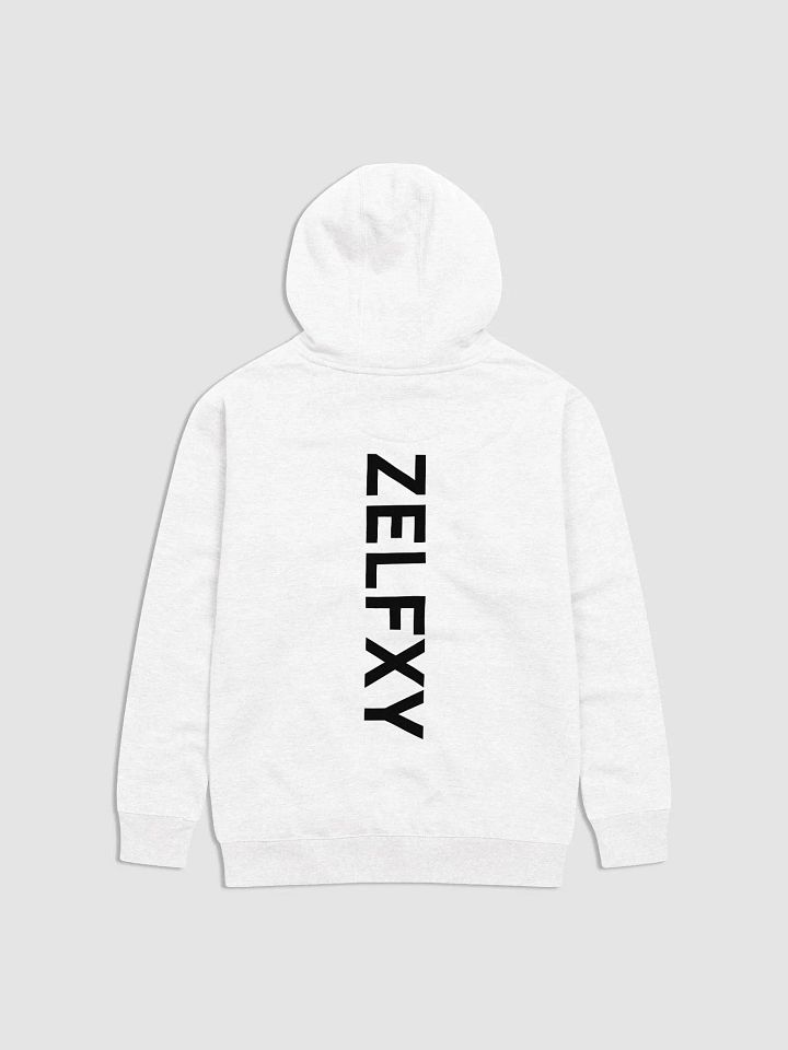 Black Logo Hoodie - White product image (2)
