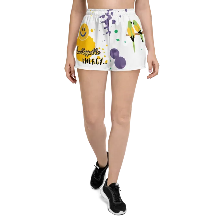 🎨🌸 Holi Special High-Waisted Athletic Short Shorts – Celebrate in Color! product image (1)