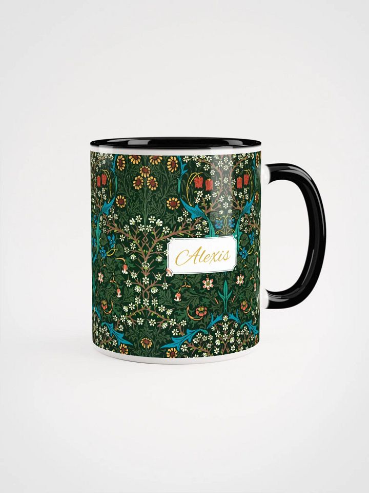 Personalized Tulip Pattern Coloured Mug product image (1)