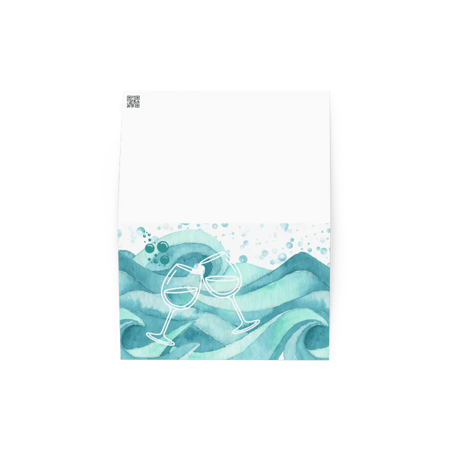 Ocean Toast Greeting Card for special celebrations product image (4)