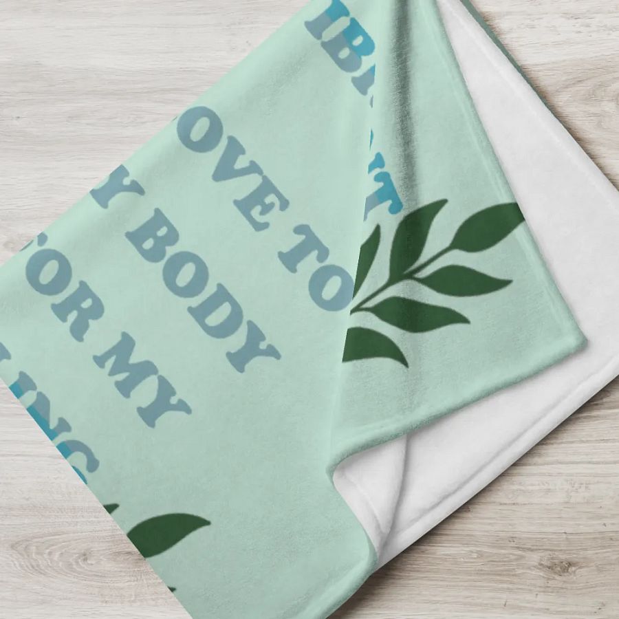 Positive affirmation blanket for good health product image (6)