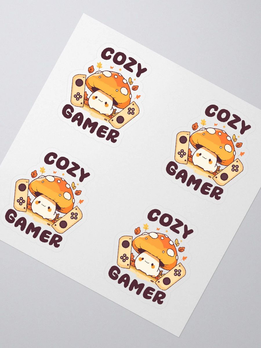 Cozy Gamer Stickers product image (3)