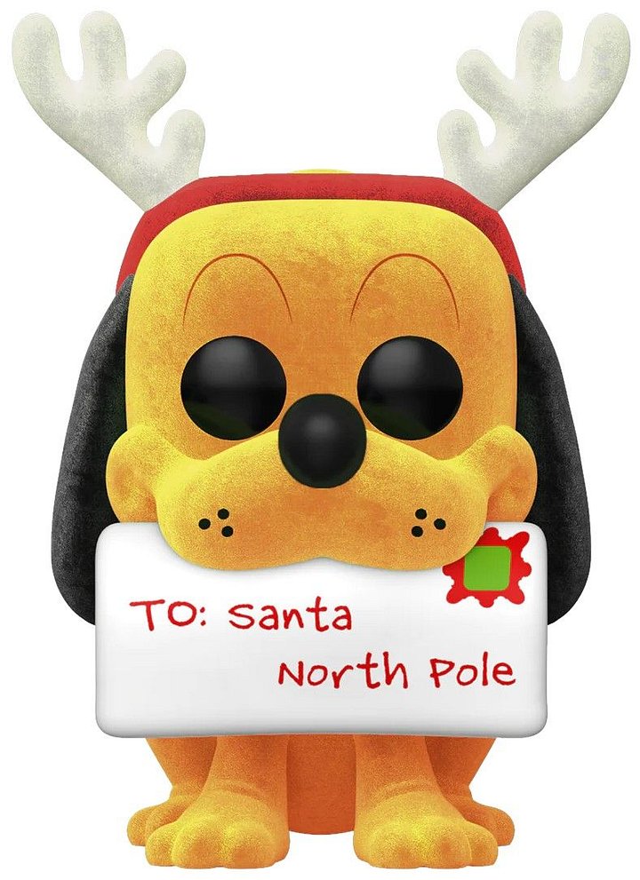 Funko POP! - Disney: Holiday - Pluto (Flocked) (Special Edition) product image (1)