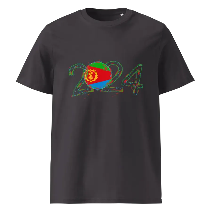 Glitch Emblem Organic Cotton T-Shirt product image (5)