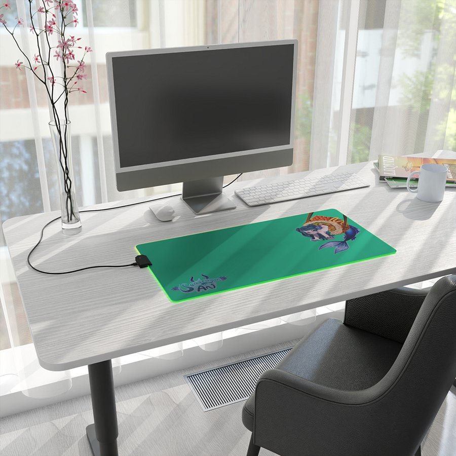 Slug LED Desk Mat product image (3)