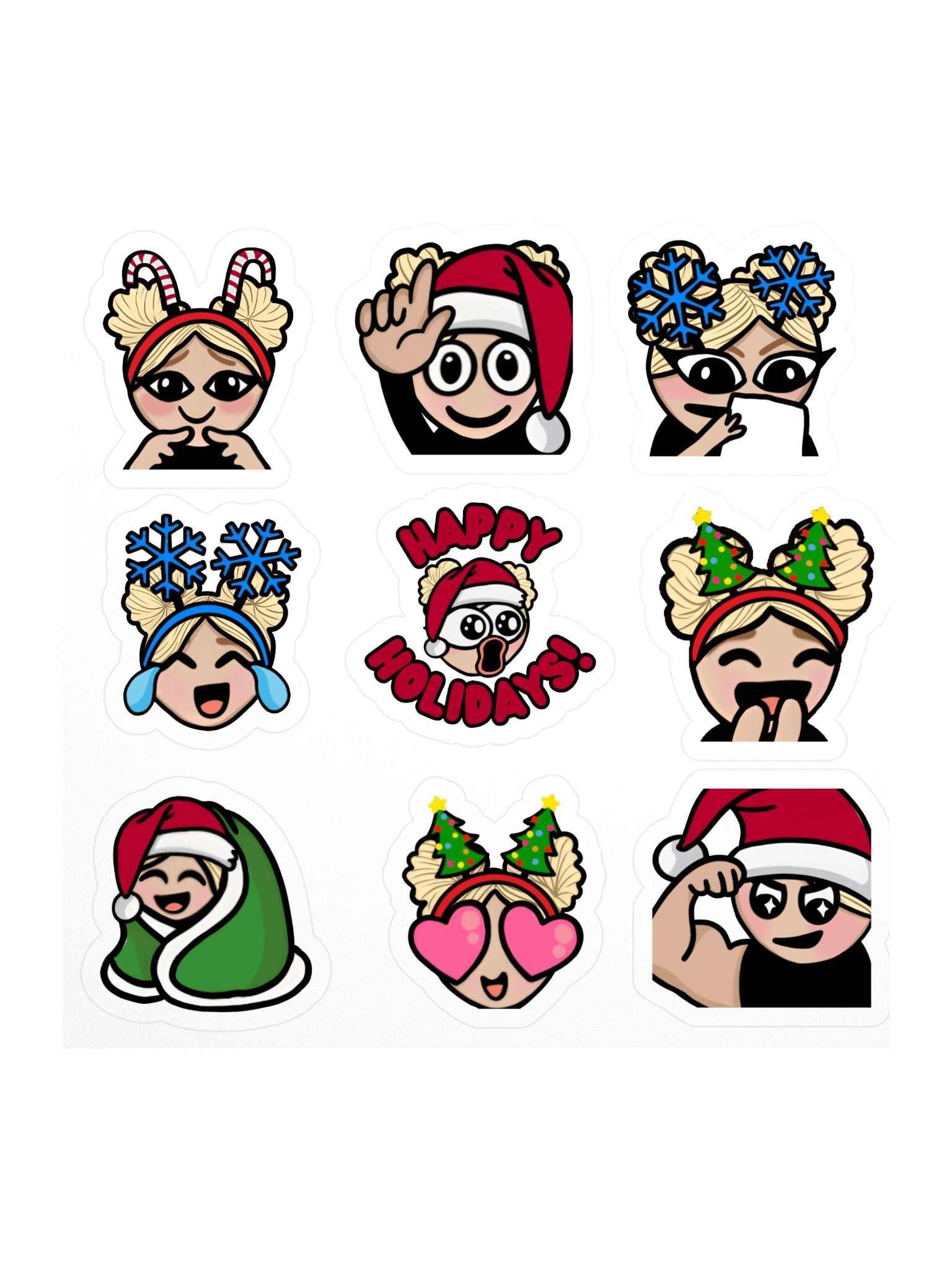 Holiday Stickers product image (1)