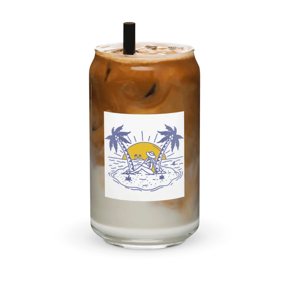 Summer Fun Can Shaped Glass product image (36)
