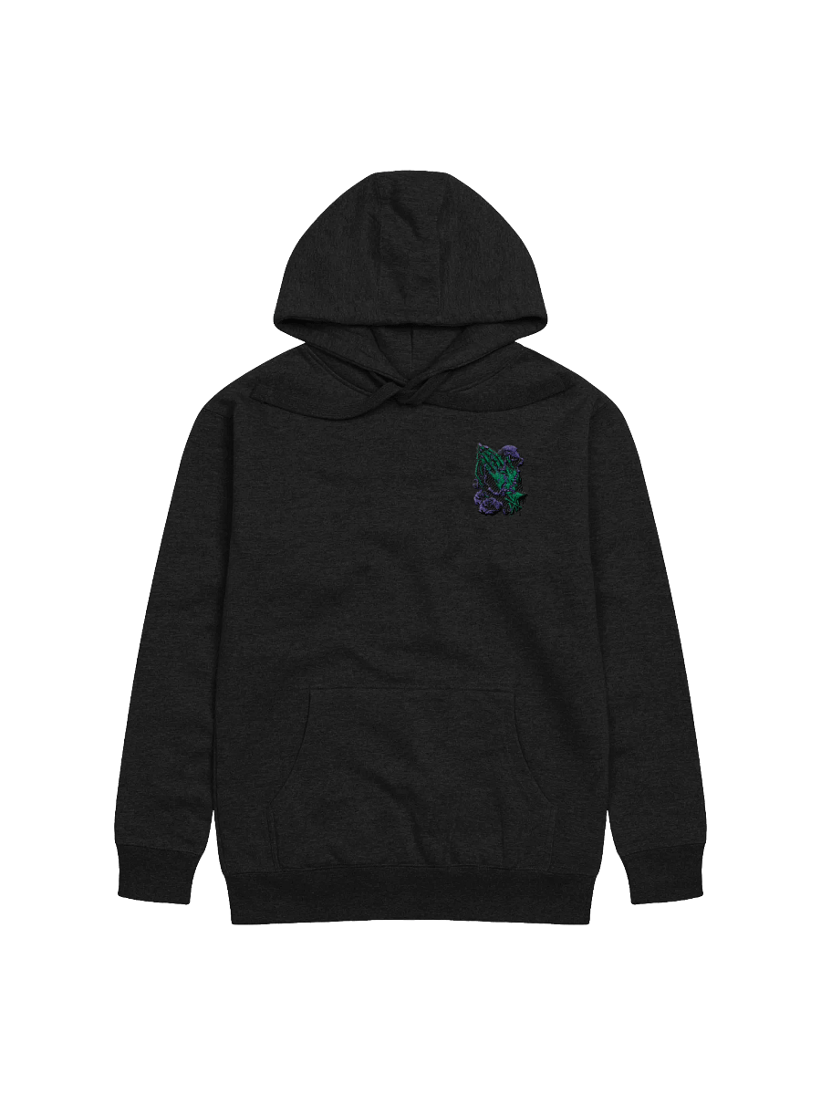 Vampire Prayer Left Embroidered Hoodie product image (1)