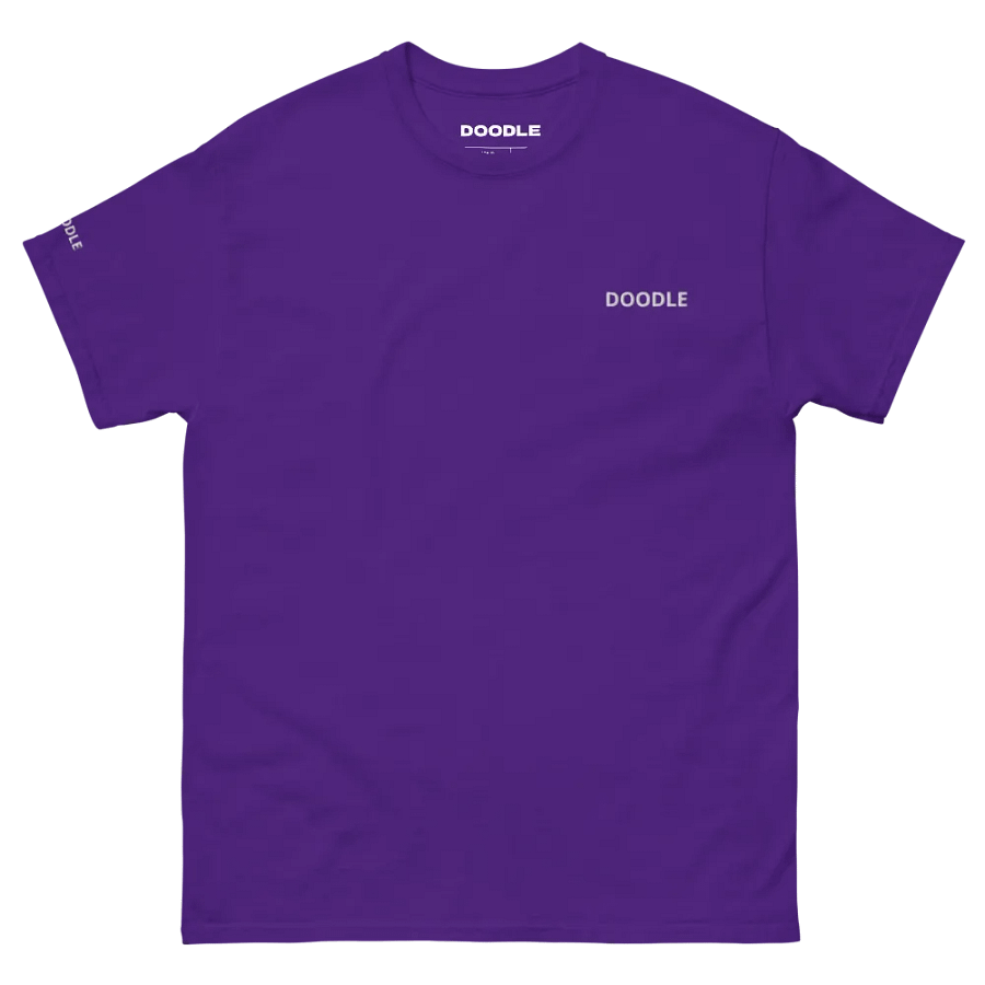 DOODLE Heavyweight Unisex T-Shirt - Sewn On product image (37)