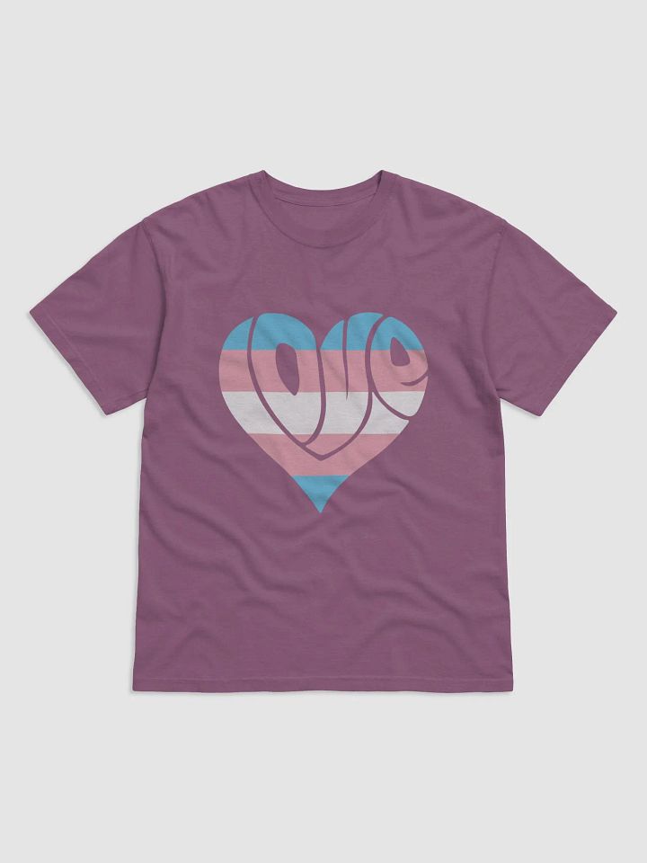 Love Text Trans Heart T-Shirt product image (4)