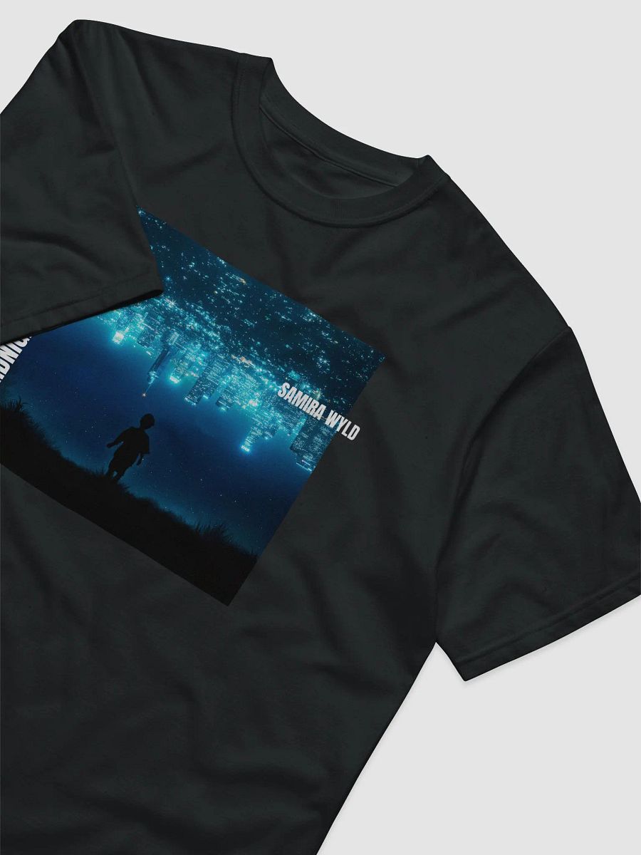 MIDNIGHT IN BLOOM (UNISEX) Organic cotton (Black) product image (4)