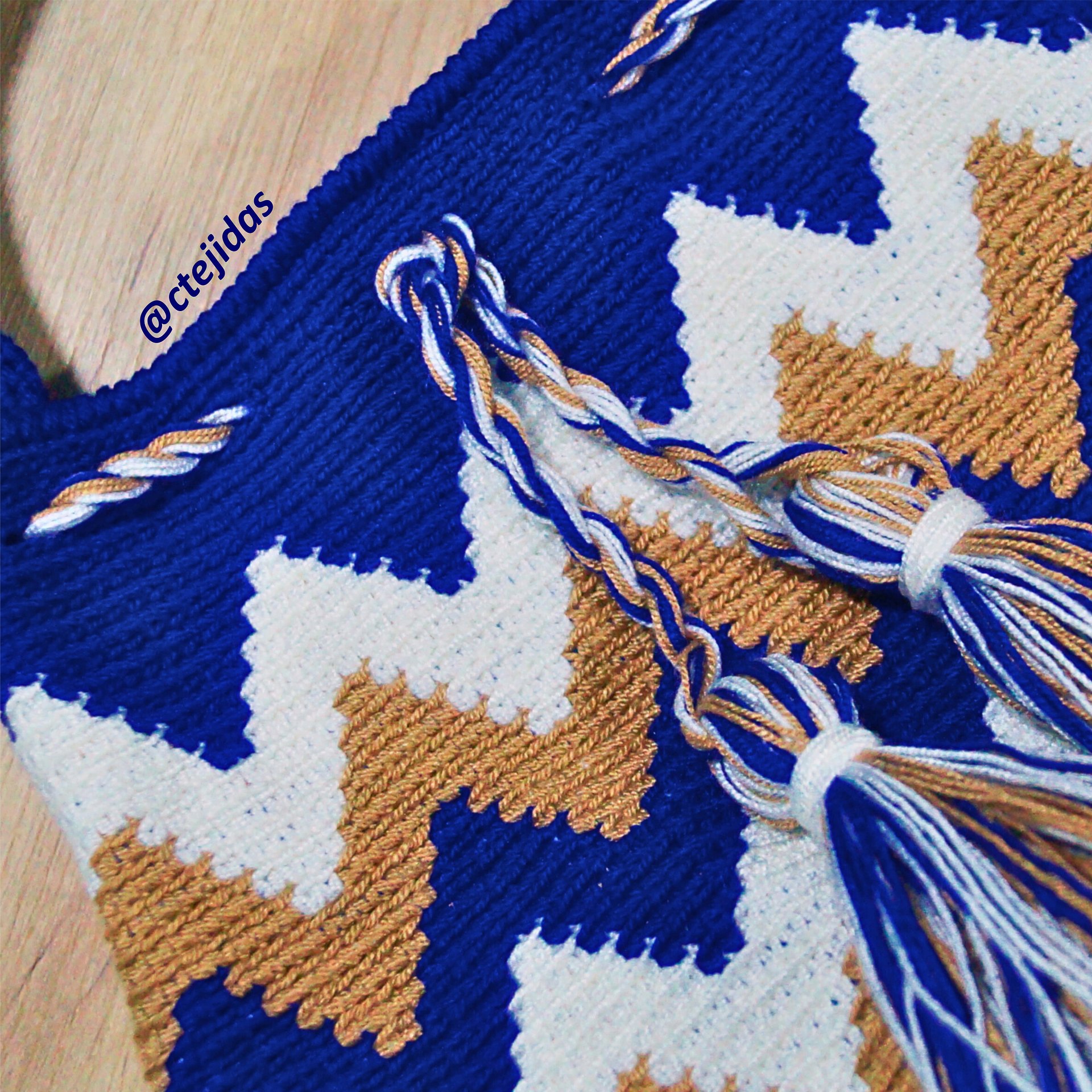 Patrón Mochila Wayuu Mediana Playa a Crochet product image (5)