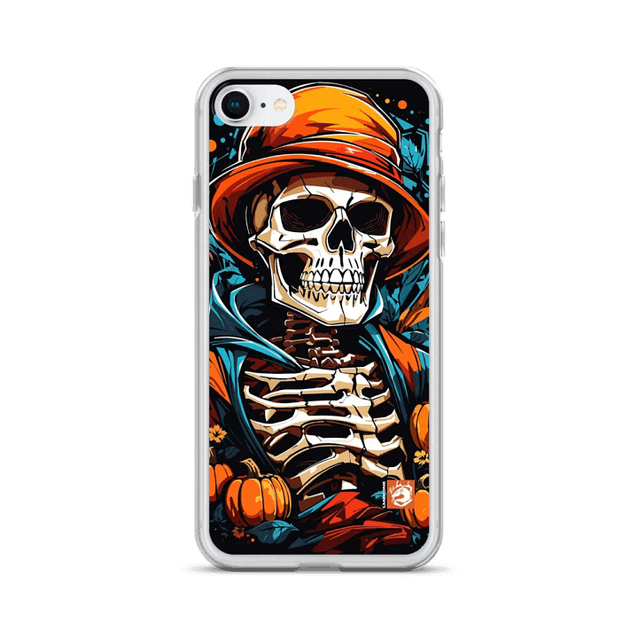 Halloween Skeleton Pumpkin iPhone® Case product image (24)