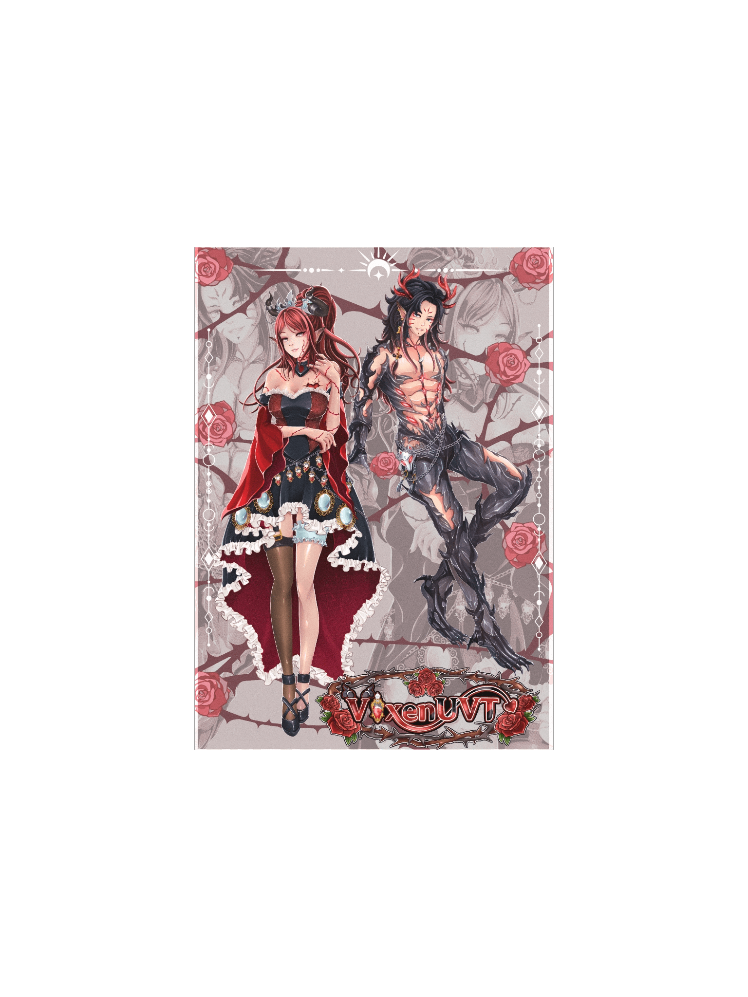Chaotic Royalty Duo Matte Poster product image (1)