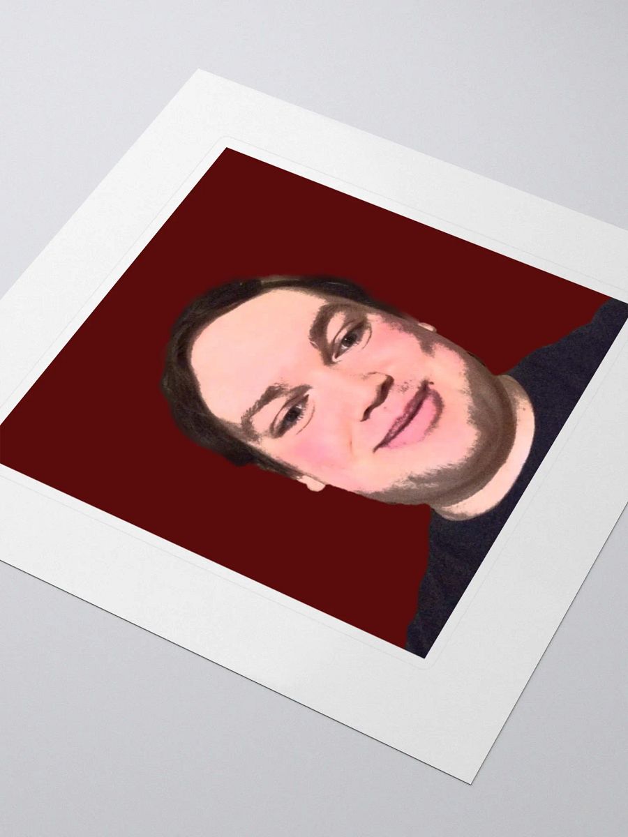 Kevin Tierney Headshot Oil Painting Sticker product image (9)