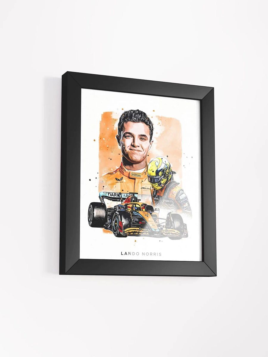Lando Norris Matte Poster Premium Quality Print product image (2)