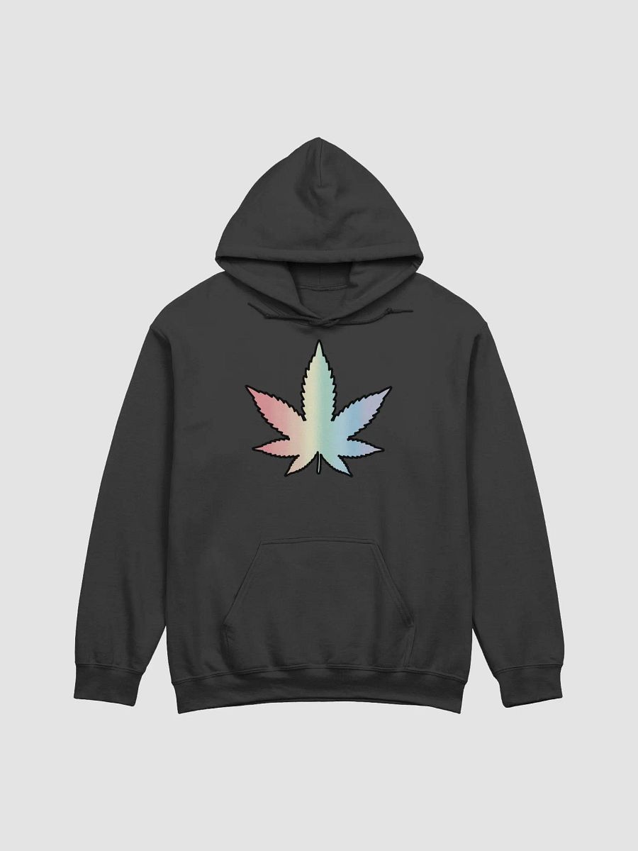 Pastel Rainbow Weed Leaf Hoodie product image (1)