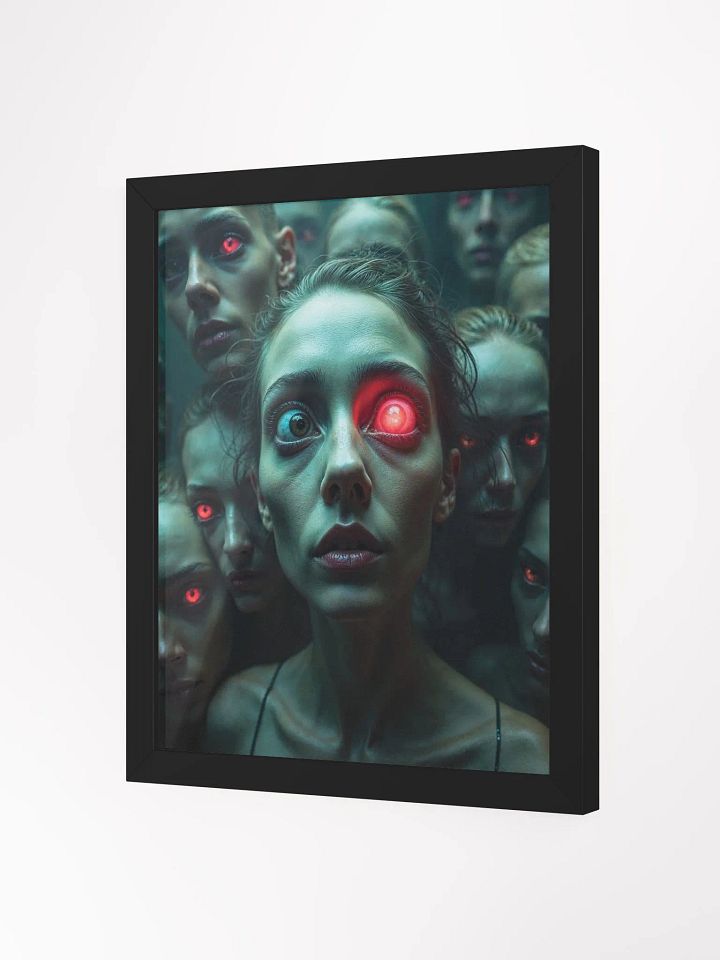 Crimson Gaze Framed Print product image (7)