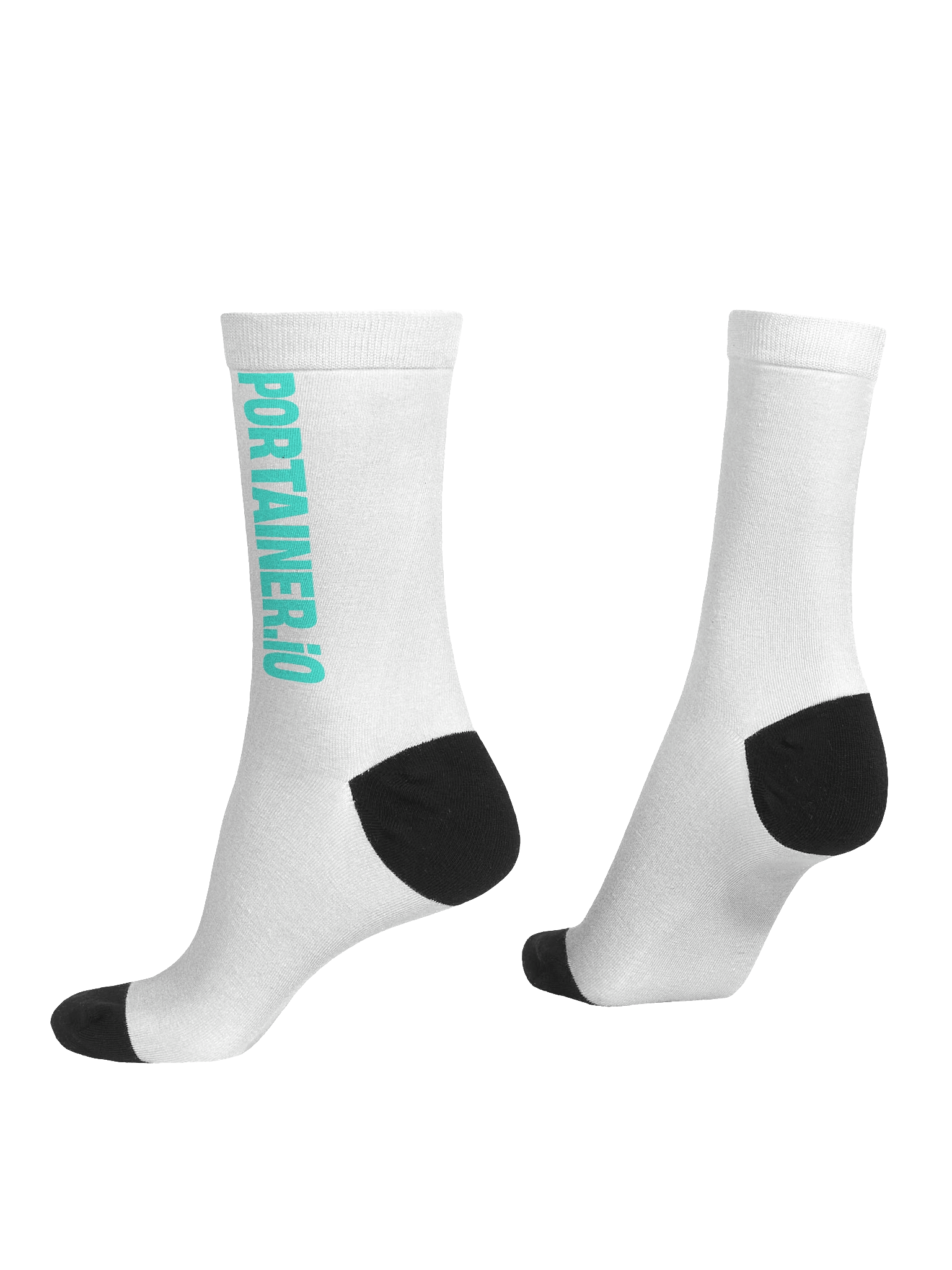 Portainer Socks - Teal logo product image (4)
