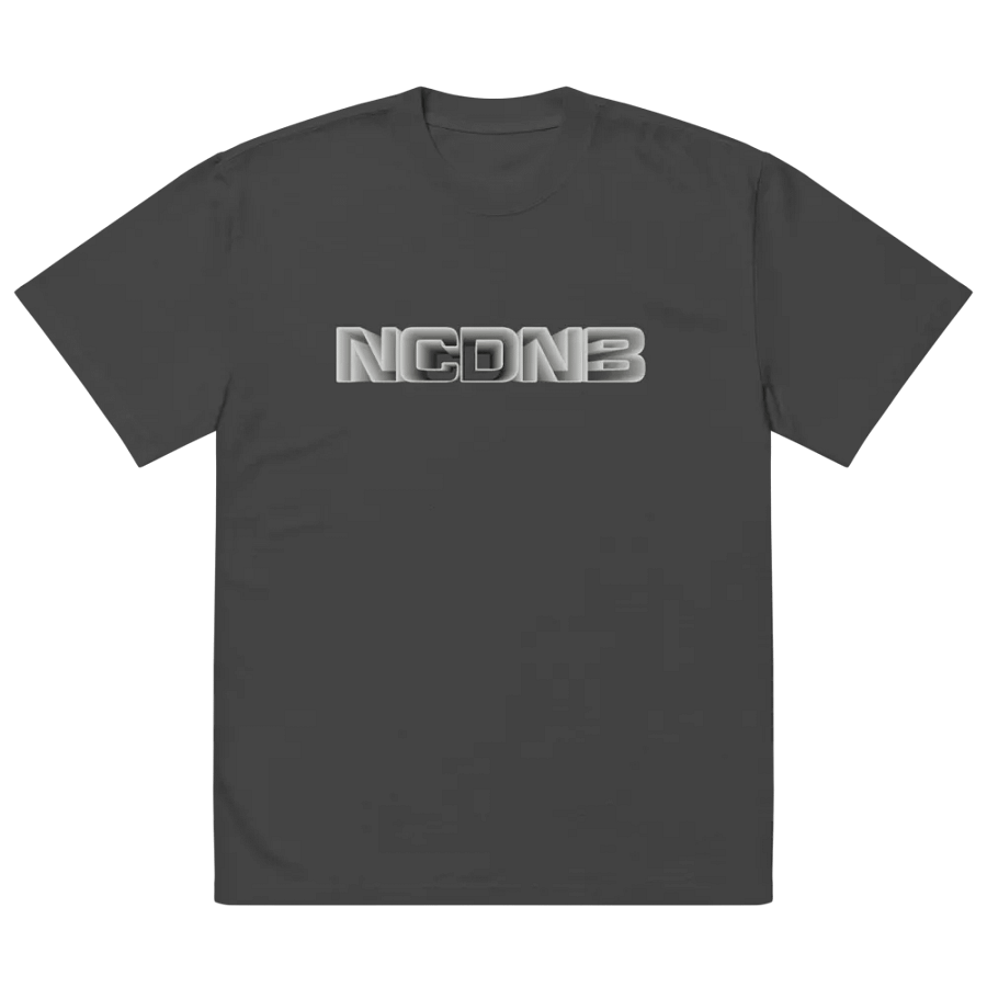 NCDNG Logo Premium Oversized Faded T-Shirt product image (2)