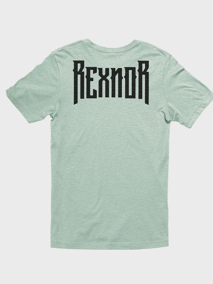 REXNOR T-Shirt (Crumbling Logo + Black Text) product image (2)